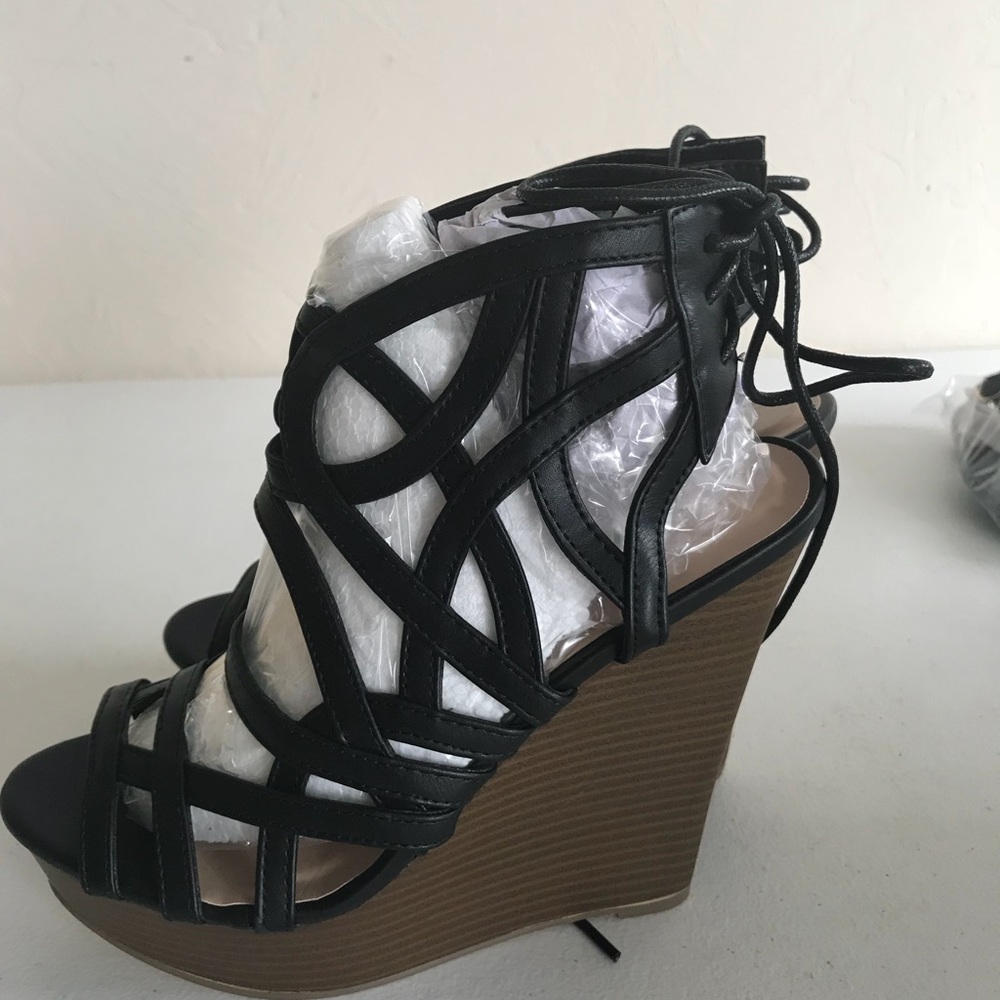 Brand new wedges never been worn